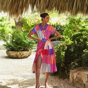 Hutch‎ Rosen Stripe Dress Small